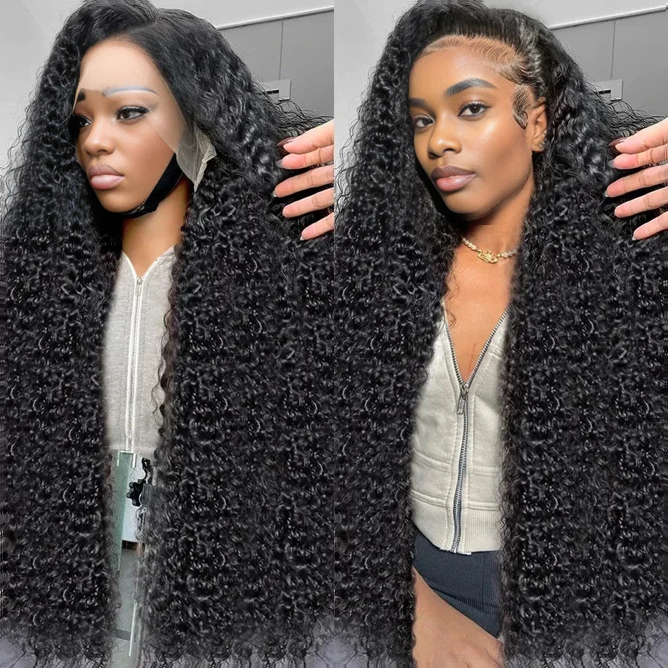 250 Density 30-40” HD Lace Frontal Deep Wave Wig | Self Love