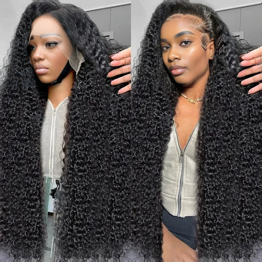 250 Density 30-40” HD Lace Frontal Deep Wave Wig | Self Love