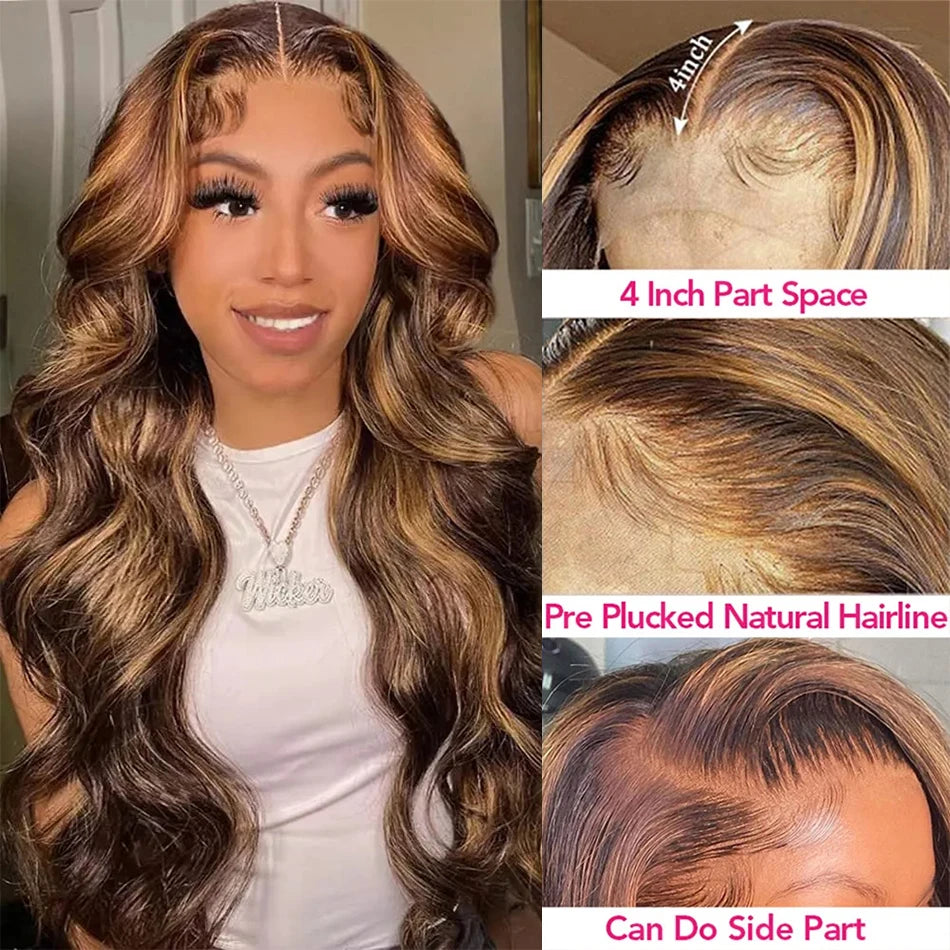 Self Love Product: 4x4, 13x4, 13x6 Lace Front Wigs - 100% Human Hair, HD Lace