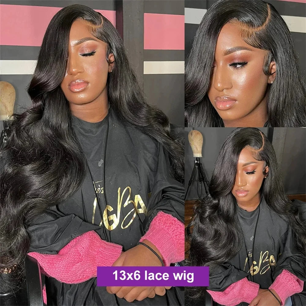 Natural Virgin Remy 13x4/13x6 Lace Front Human Hair Wig