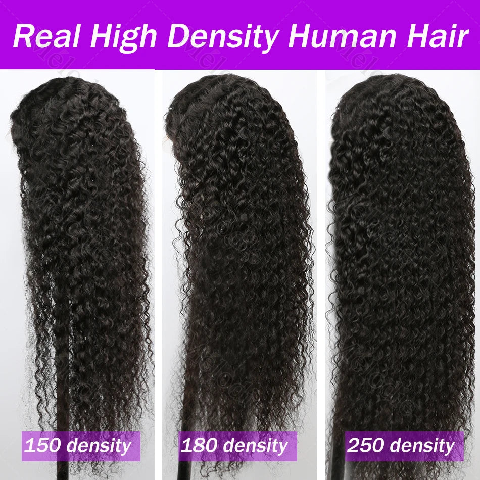 Loose Deep Wave 13x6 HD Lace Front Human Hair Wig-Comfortable