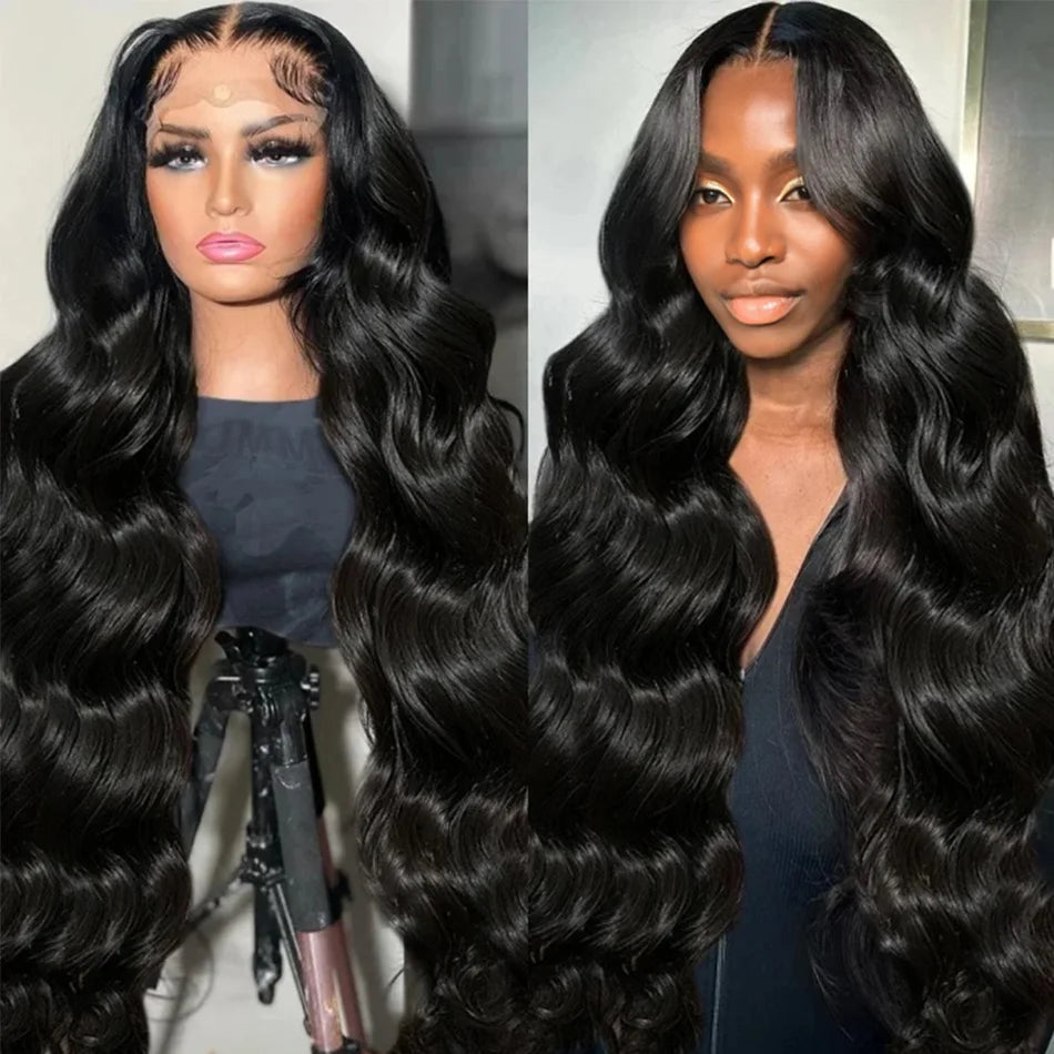 Natural Body Wave 30-40” 250 Density Wig - 13x6 HD Lace Front