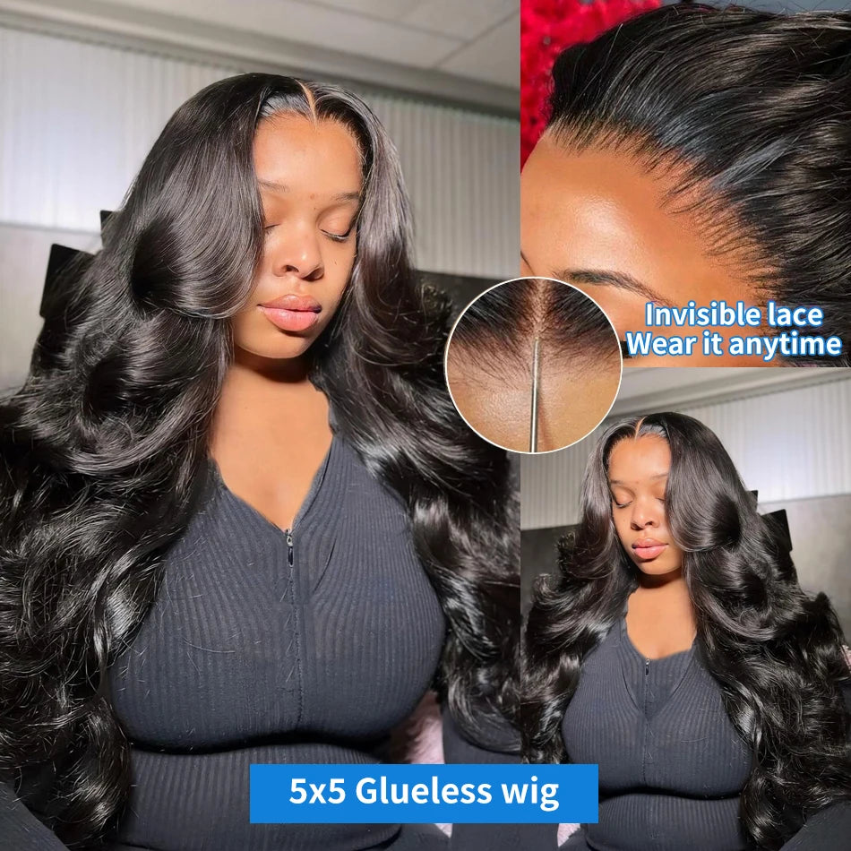 30-40'' Body Wave 250% Density HD Lace Frontal Wig - Self Love