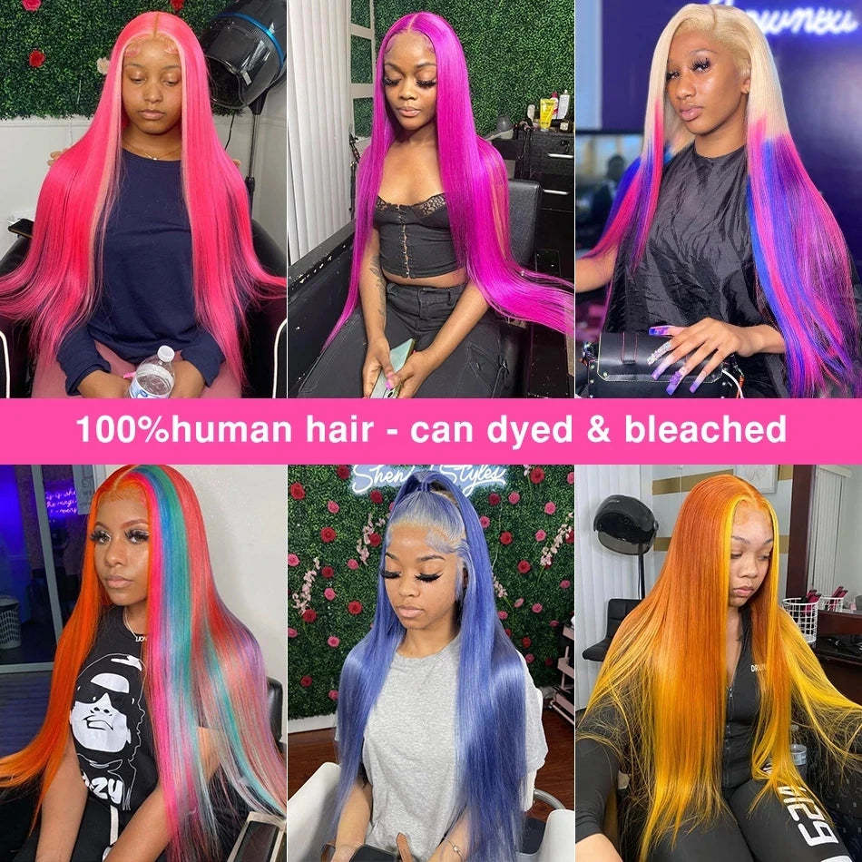 Shop Affordable Transparent Blonde Lace Front Human Hair Wigs