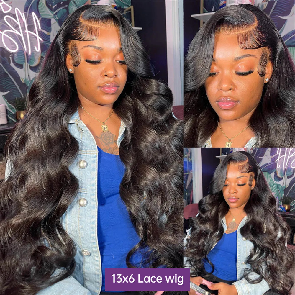 180% 200% Density Unprocessed Natural Human Hair Wig - Self Love Product