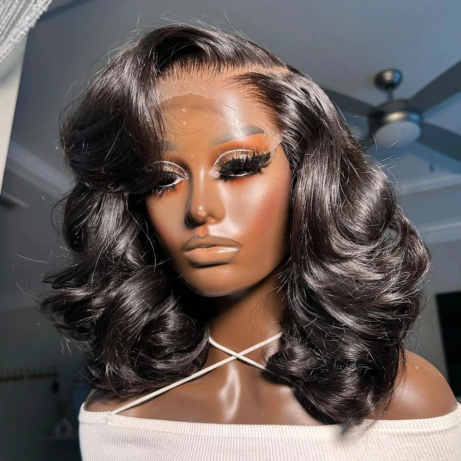 BRAZILIAN Short Bob Body Wave Wig | Lace Front