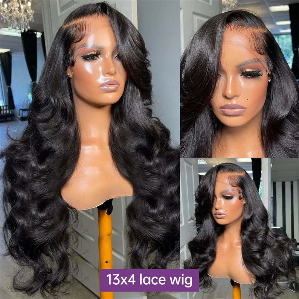 180% 200% Density Unprocessed Natural Human Hair Wig - Self Love Product