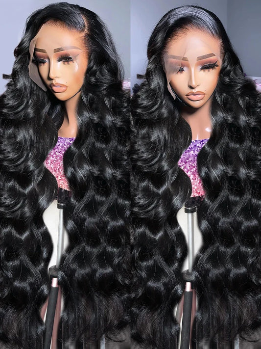 32-38 Inch HD Body Wave Lace Front Wig | Glueless Human Hair