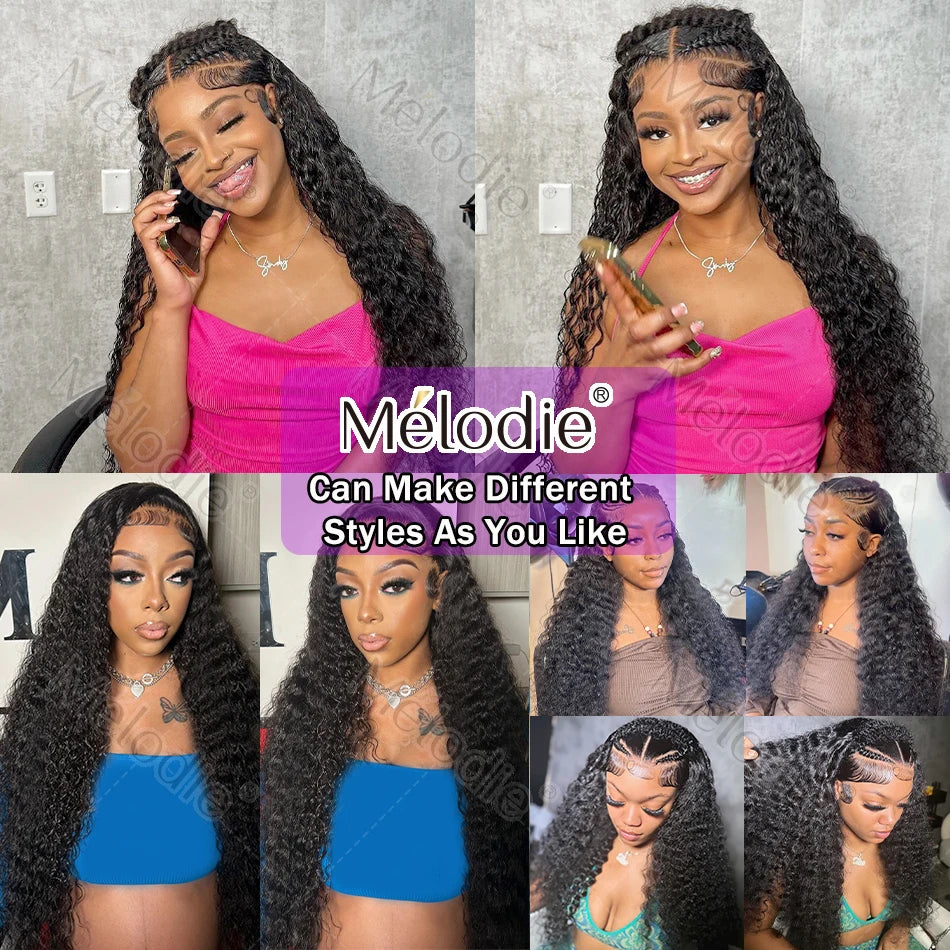 Loose Deep Wave 13x6 HD Lace Front Human Hair Wig-Comfortable