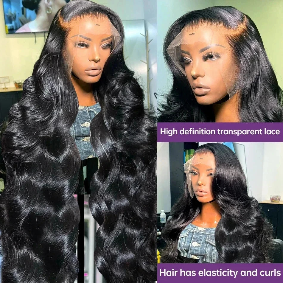 34'' Body Wave Lace Front Wig - Virgin Remy Human Hair