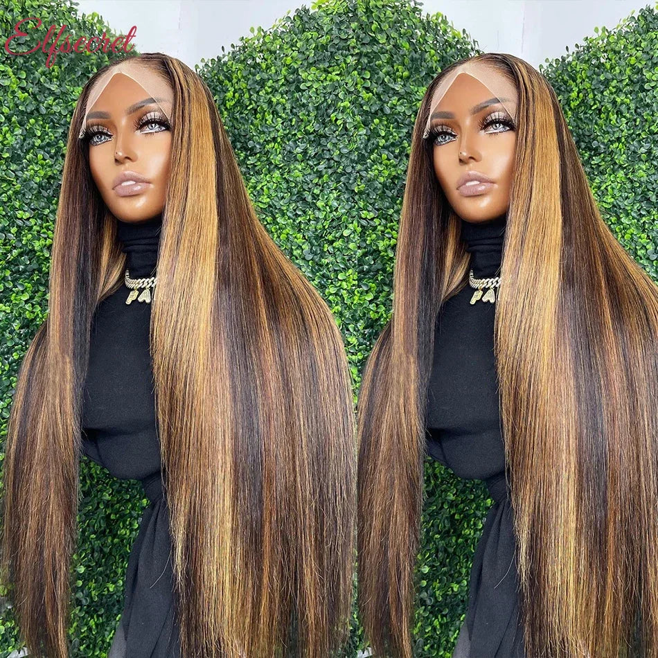 Natural Virgin Remy Human Hair Lace Front Wig - Silky, Durable & Luxurious