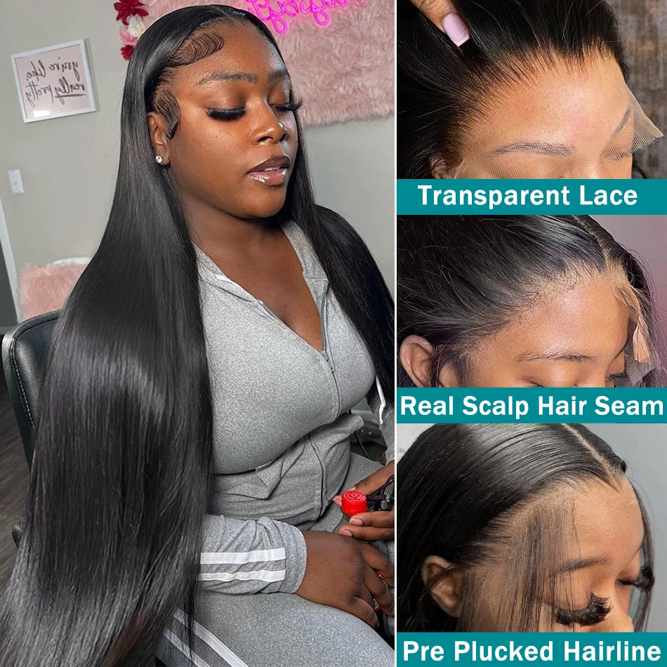 Affordable 250% HD Lace Front Human Hair Wigs for Women