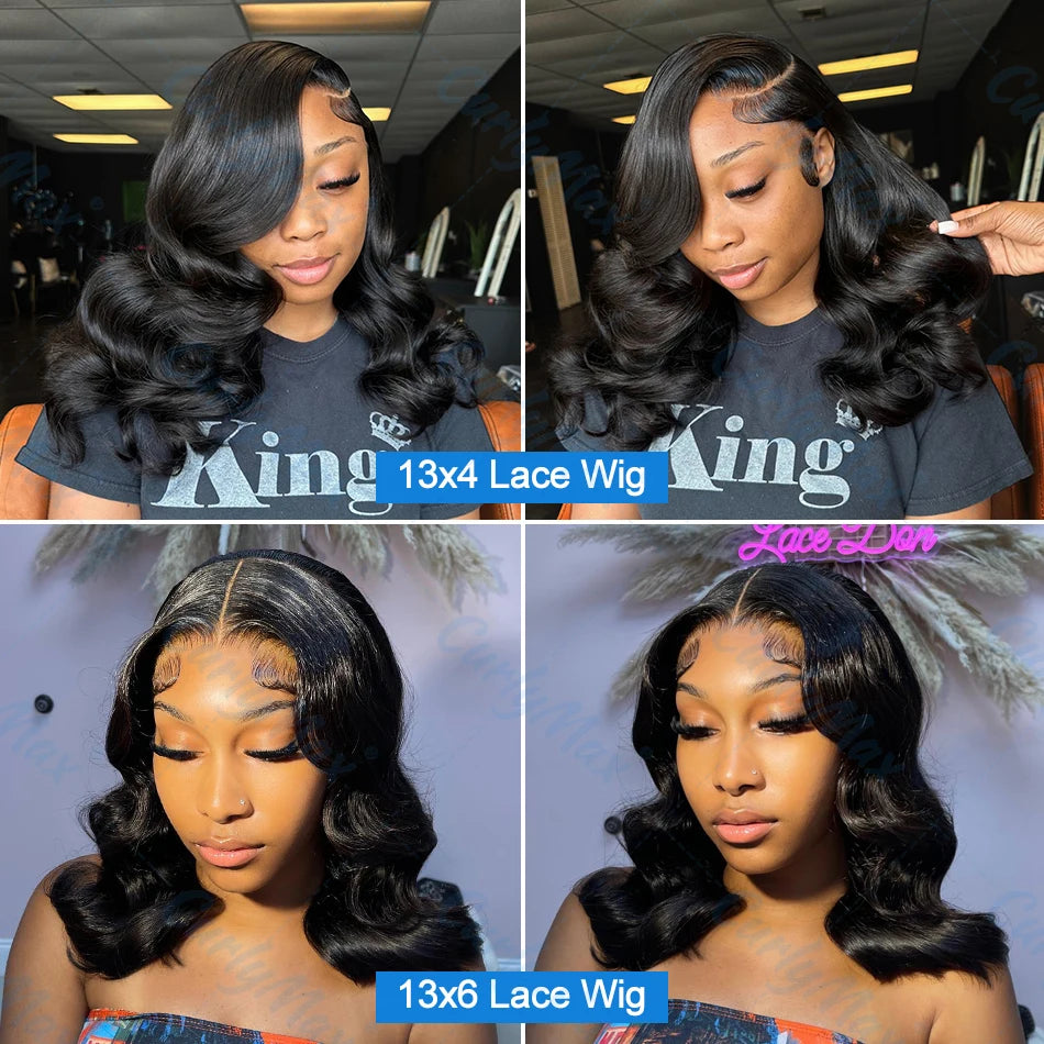 BRAZILIAN Short Bob Body Wave Wig | Lace Front